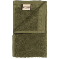 Organic Guest Towel - Olive green
