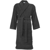 Organic Bathrobe - Anthracite