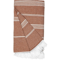 Recycled Hamam Towel - Rust Orange