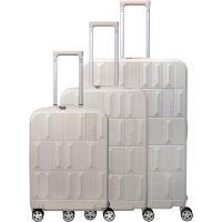 PANELLO  3-piece suitcase set - Ivory