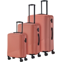 BALI  3-piece suitcase set - Coral
