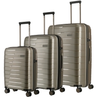 Air Base  Trolley Set - 3 pieces - Champagne