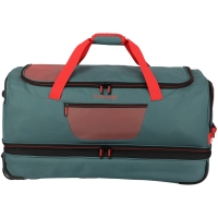 Basics  Roller travelling bag L erw. - Green/orange