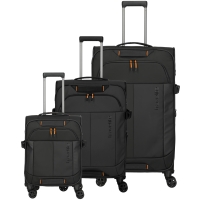 BRIIZE  3-piece case set - Black