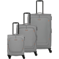 UMBRIA  3-piece case set L exp. / M exp. / S - Smoky grey