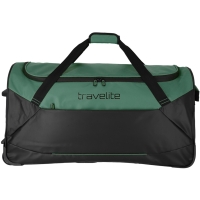 Basics  Wheeled Duffle L - Black/green