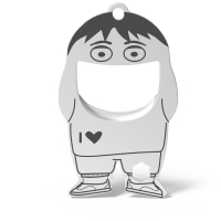 Richartz Fred i love - Silver